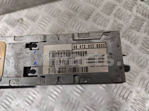 Блок навигации Peugeot 607, 2001 г., OEM 964720328000, арт. 114382730, фото 3