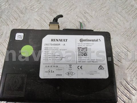 Блок навигации Renault Kadjar, 2018 г., OEM 282754595R, арт. 114751, фото 2