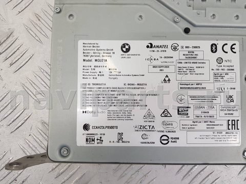 Блок навигации BMW 3 G20/G21 рестайлинг, 2022 г., OEM 65125B4AFB0, арт. 116387, фото 2