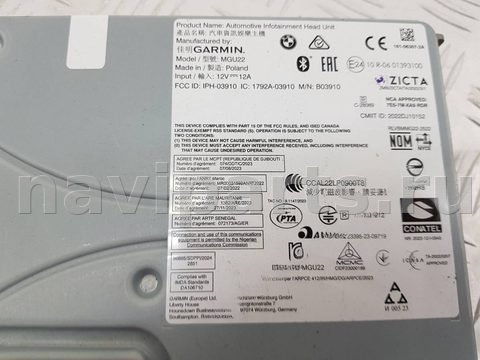 Блок навигации BMW 5 G60, 2023 г., OEM 65125B93755, арт. 116388, фото 4