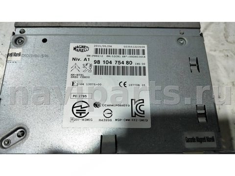 Блок навигации Peugeot 308, 2015 г., OEM 9810475480, арт. 14688, фото 2