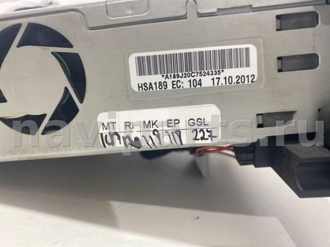 Блок навигации Audi A6, 2012 г., OEM 4G0035666H, арт. 15459, фото 13