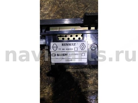 Блок навигации Renault Scenic, 1999 г., OEM 7700438136, арт. 15480, фото 6