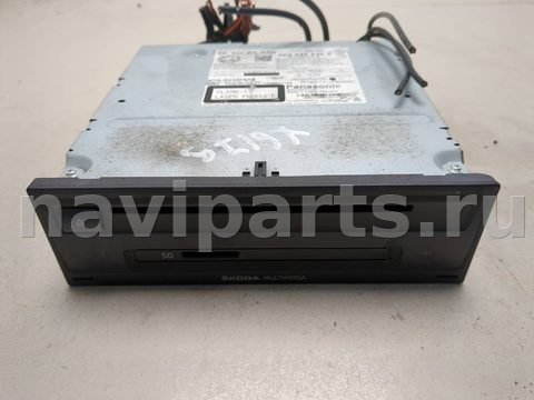 Блок навигации Skoda Octavia III, 2013 г., OEM 5E0035820A, арт. 20666023