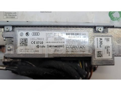 Блок навигации Audi A3 8V, 2012 г., OEM 8V0035038C, арт. 21107611, фото 3