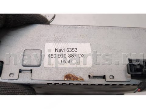 Блок навигации Audi A6 C6, 2004 г., OEM 4E0910887DX, арт. 21402220, фото 4