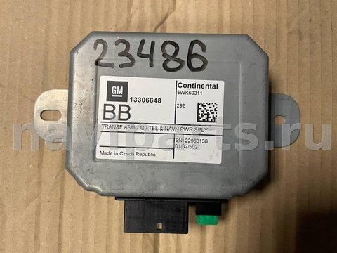 Блок навигации Opel Mokka, 2012 г., OEM 13306648, арт. 23486