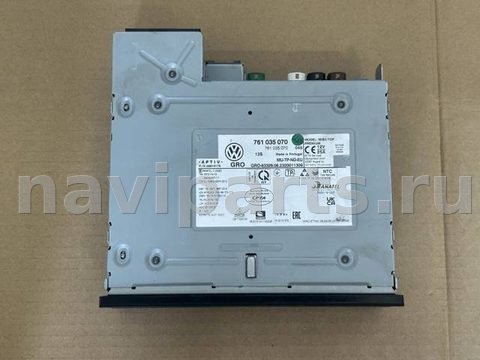 Блок навигации Volkswagen Touareg, 2018 г., OEM 761035070, арт. 2407235, фото 2