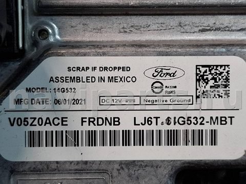 Блок навигации Ford Bronco Sport, 2021 г., OEM LJ6T14G532MBT, арт. 327960, фото 4