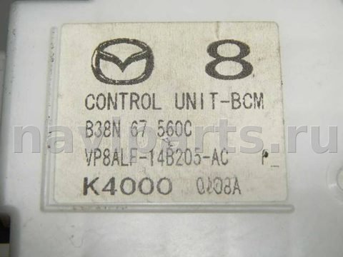 Блок навигации Mazda 3, 2007 г., OEM B38N67560C, арт. 33965