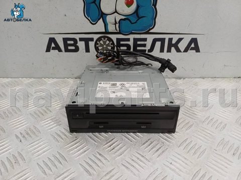 Блок навигации Volkswagen Passat B8, 2014 г., OEM 3Q0035874A, арт. 39112
