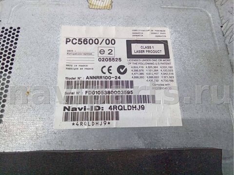 Блок навигации Opel Vivaro A, 2008 г., арт. 52106982, фото 9
