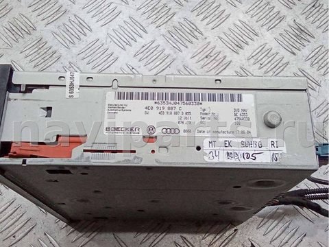 Блок навигации Audi A6 C6 (S6,RS6), 2006 г., OEM 4E0919887C, арт. 52898544, фото 5