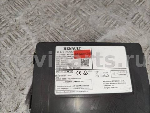 Блок навигации Renault Megane, 2017 г., OEM 282757006R, арт. 531420176, фото 3