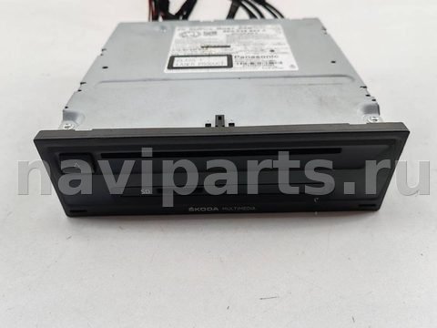 Блок навигации Skoda Octavia, 2014 г., OEM 5E0035842A, арт. 55271297