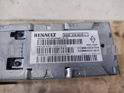 Блок навигации Renault Espace, 2003 г., OEM 8200313631, арт. 62940112, фото 5