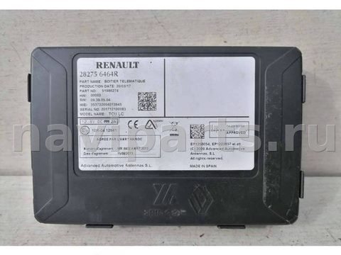 Блок навигации Renault ZOE, 2013 г., арт. 65280947, фото 2