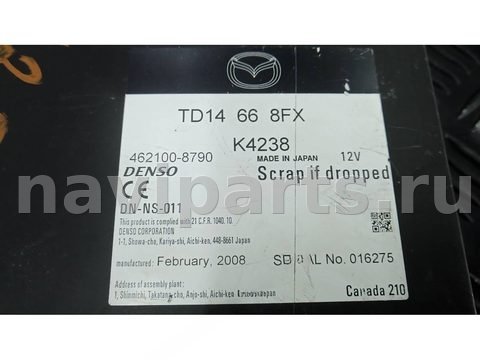 Блок навигации Mazda CX9, 2011 г., OEM TD14668FX, арт. 72F04I901, фото 3
