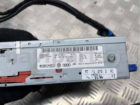 Блок навигации Audi A6 Allroad C6, 2006 г., OEM 4E0919887D, арт. 73415631, фото 6
