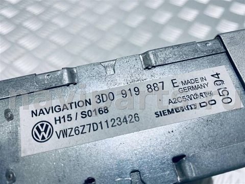 Блок навигации Volkswagen Phaeton, 2002 г., OEM 3D0919887E, арт. 7596, фото 4