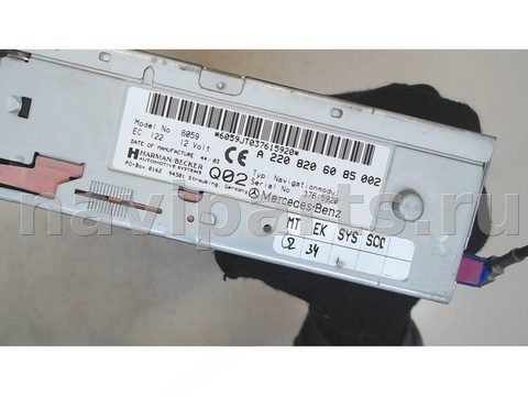 Блок навигации Mercedes S W220, 2004 г., OEM 2208206085002, арт. 8032875, фото 4