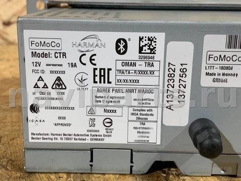 Блок навигации Ford Fiesta, 2018 г., OEM L1TT18D804HL, арт. 87422802, фото 5