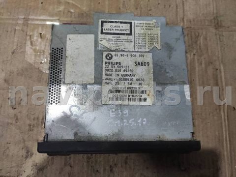 Блок навигации BMW 5 E39, 1997 г., OEM 6908309, арт. 92066789, фото 2