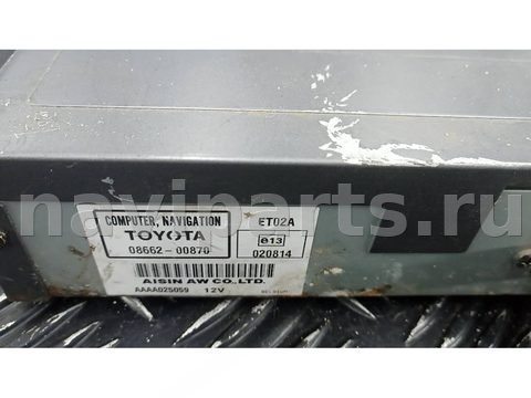 Блок навигации Toyota RAV4 XA20, 2005 г., OEM 0866200870, арт. 99Z04I901, фото 4