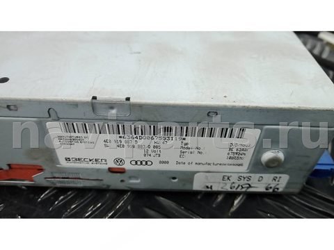 Блок навигации Audi A6 C6, 2006 г., OEM 4E0919887D, арт. 9AD04I901, фото 3