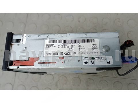 Блок навигации Audi A4 B8, 2008 г., OEM 4E0919887M, арт. 9EP23I901, фото 4