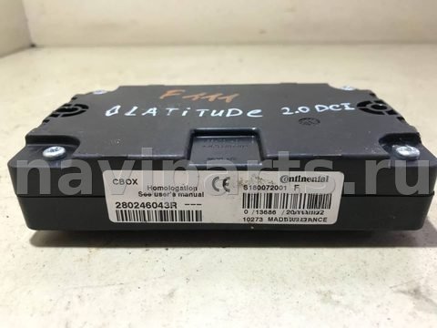 Блок навигации Renault Latitude, 2011 г., арт. F111-98615879, фото 3