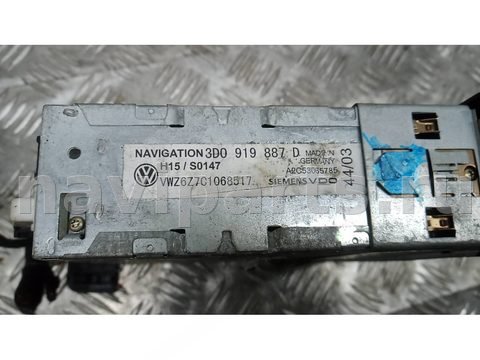 Блок навигации Volkswagen Phaeton, 2005 г., OEM 3D0919887D, арт. UEA02I901, фото 4