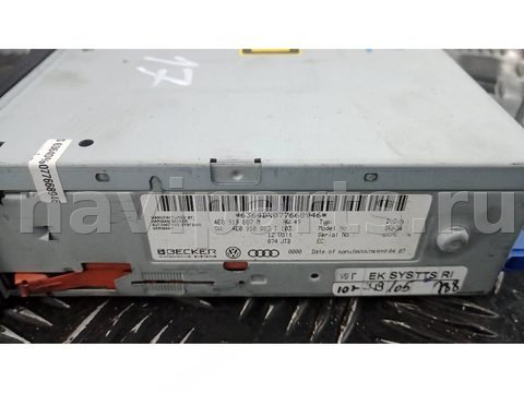 Блок навигации Audi A6 Allroad C6, 2007 г., OEM 4E0919887M, арт. YNP17I901, фото 4