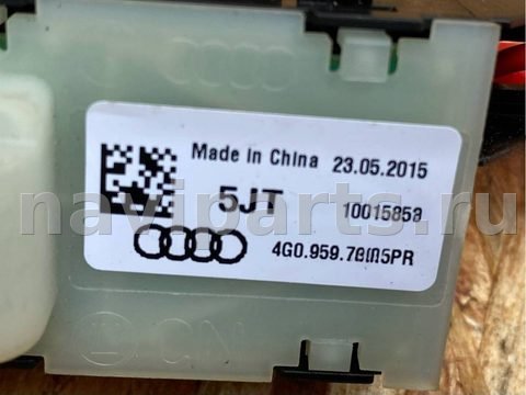 Блок памяти сидений Audi S6, 2016 г., OEM 4G0959769, арт. 00419104_5