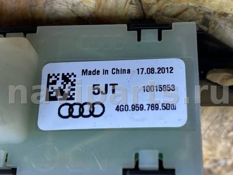 Блок памяти сидений Audi RS6, 2016 г., OEM 4G0959769, арт. 01751292_4, фото 5