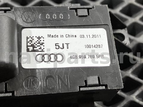 Блок памяти сидений Audi S7, 2016 г., OEM 4G89597695PR, арт. 09919388_3, фото 8