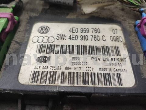 Блок памяти сидений Audi A8 D3, 2004 г., OEM 4E0910760, арт. 112659213, фото 2