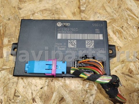 Блок памяти сидений Audi Q7, 2013 г., OEM 4F0959760D, арт. 39360594