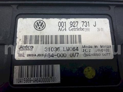 Блок управления АКПП Volkswagen Polo, 2005 г., OEM 001927731J, арт. 1046315, фото 6