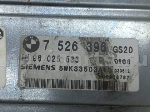 Блок управления АКПП BMW 3 E46, 2001 г., OEM 5WK33503AN, арт. 1070106, фото 4
