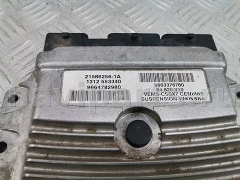 Блок управления АКПП Citroen C5, 2009 г., OEM 9664782980, арт. 1100710, фото 4