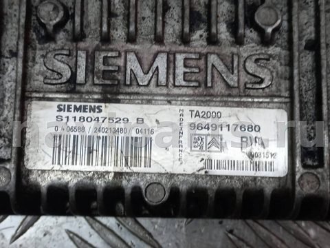 Блок управления АКПП Peugeot 307, 2004 г., OEM 9649117680, арт. 1108074, фото 4