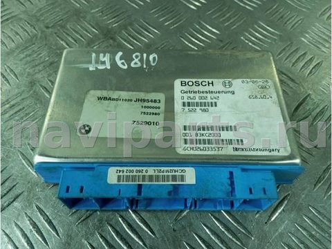 Блок управления АКПП BMW 5 E39, 1998 г., OEM 7522980, арт. 146810