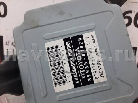 Блок управления АКПП Toyota Prius, 2007 г., OEM 8953547020, арт. 1686904, фото 2