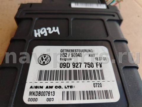 Блок управления АКПП Audi Q7 4L, 2006 г., OEM 09D927750FK, арт. 17340.H924, фото 3