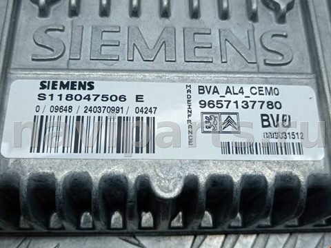 Блок управления АКПП Peugeot 807, 2008 г., OEM 9657137780, арт. 1801040, фото 4