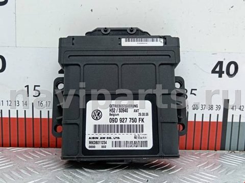 Блок управления АКПП Audi Q7, 2006 г., OEM 09D927750FK, арт. 1821146