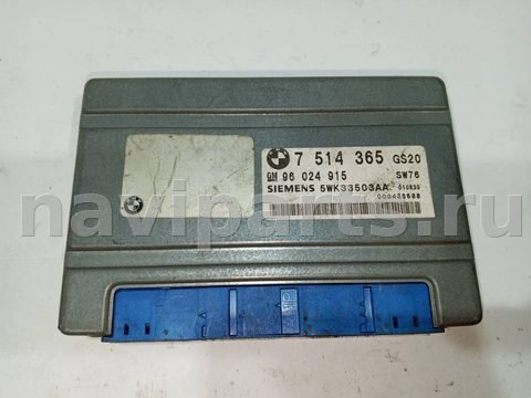 Блок управления АКПП BMW 5 E39, 1998 г., OEM 7514365, арт. 2157
