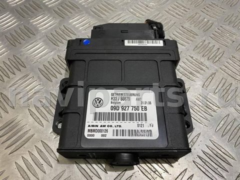 Блок управления АКПП Volkswagen Touareg, 2002 г., OEM 09D927750EB, арт. 2222