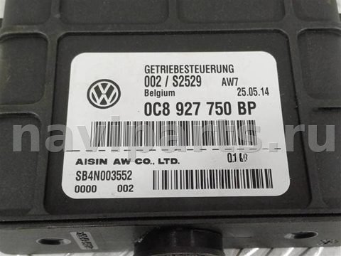 Блок управления АКПП Volkswagen Touareg, 2010 г., OEM 0C8927750BP, арт. 29604, фото 5